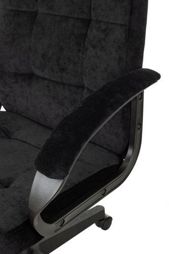 Кресло руководителя Бюрократ CH 002 Fabric черный Light-20 крестов. пластик