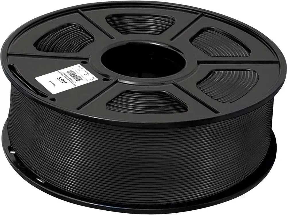 Пластик для принтера 3D Cactus CS-3D-ABS-1KG-BLACK ABS d1.75мм 1кг L386м 1цв.