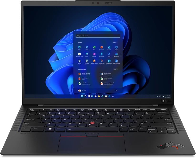 Ноутбук Lenovo ThinkPad X1 Carbon G11 Core i7 1365U 16Gb SSD1Tb Intel Iris Xe graphics 14" IPS 2.2K (2240x1400) noOS black WiFi BT Cam (21HNA09PCD)