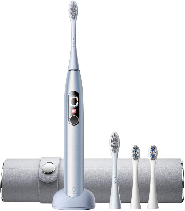 Зубная щетка электрическая Oclean X Pro Digital Set Y2076 серебристый