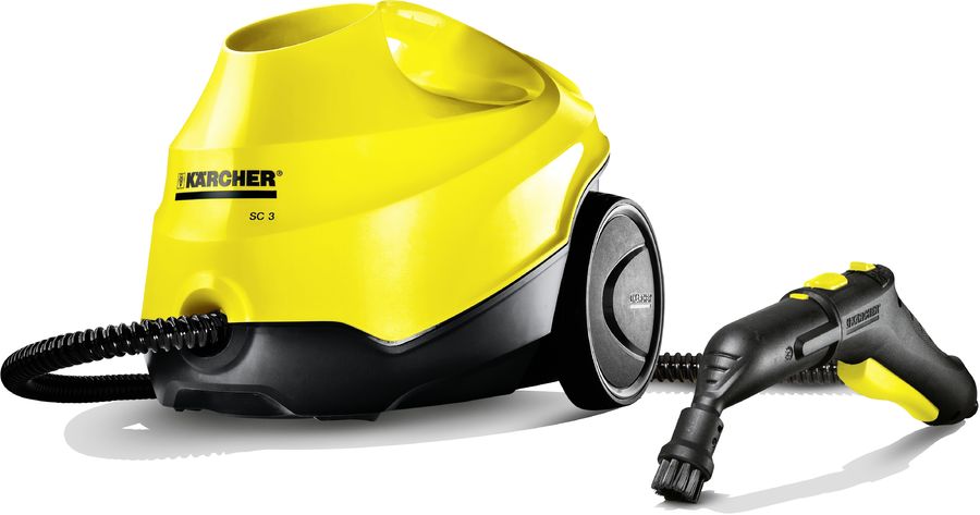 Пароочиститель напольный Karcher SC 3 EasyFix Limited Edition 1900Вт желтый/черный