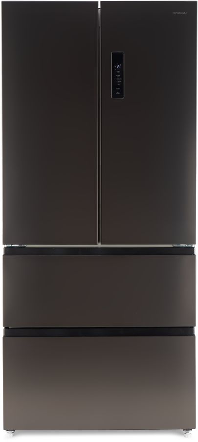 Холодильник Hyundai CM5543F 3-хкамерн. черная сталь инвертер