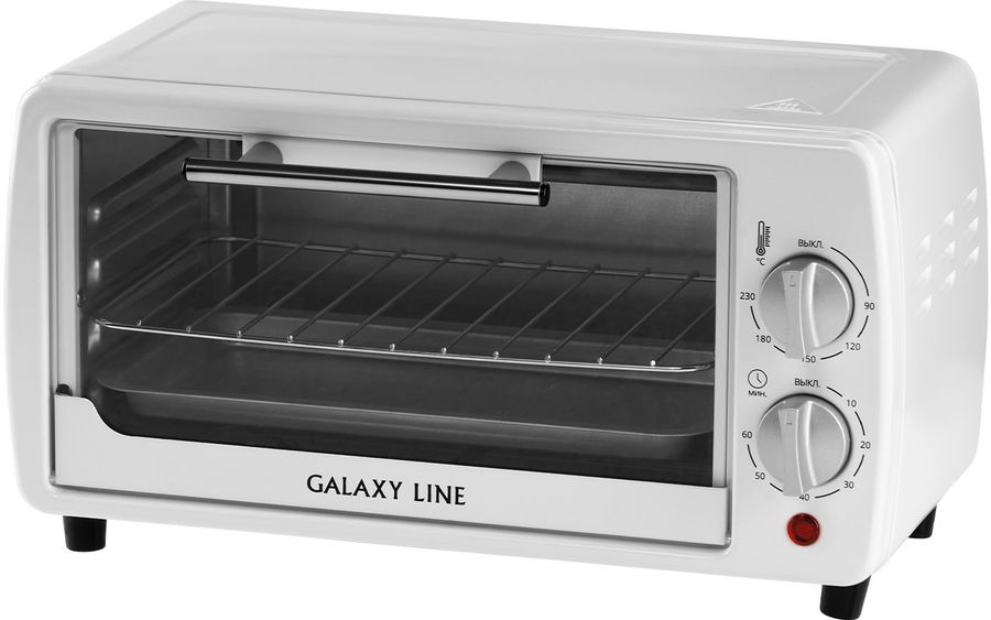 Мини-печь Galaxy Line GL 2625 8л. 1000Вт белый