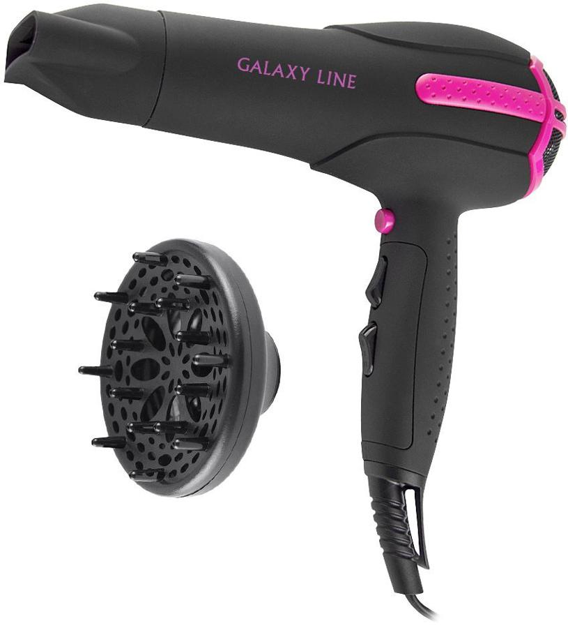 Фен Galaxy Line GL 4311 2000Вт черный/розовый