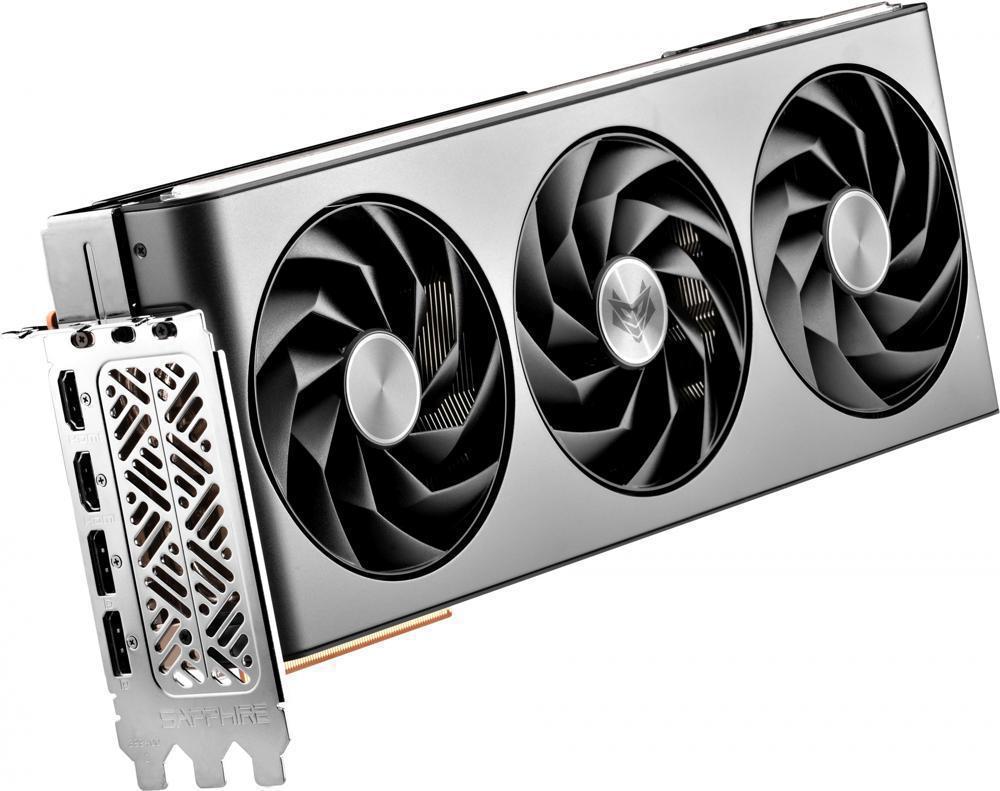 Видеокарта Sapphire PCI-E 4.0 11335-02-20G NITRO+ RX 7700 XT GAMING OC AMD Radeon RX 7700XT 12Gb 192bit GDDR6 2276/18000 HDMIx2 DPx2 HDCP Ret