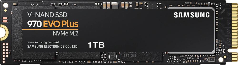 Накопитель SSD Samsung PCIe 3.0 x4 1TB MZ-V7S1T0B/AM 970 EVO Plus M.2 2280