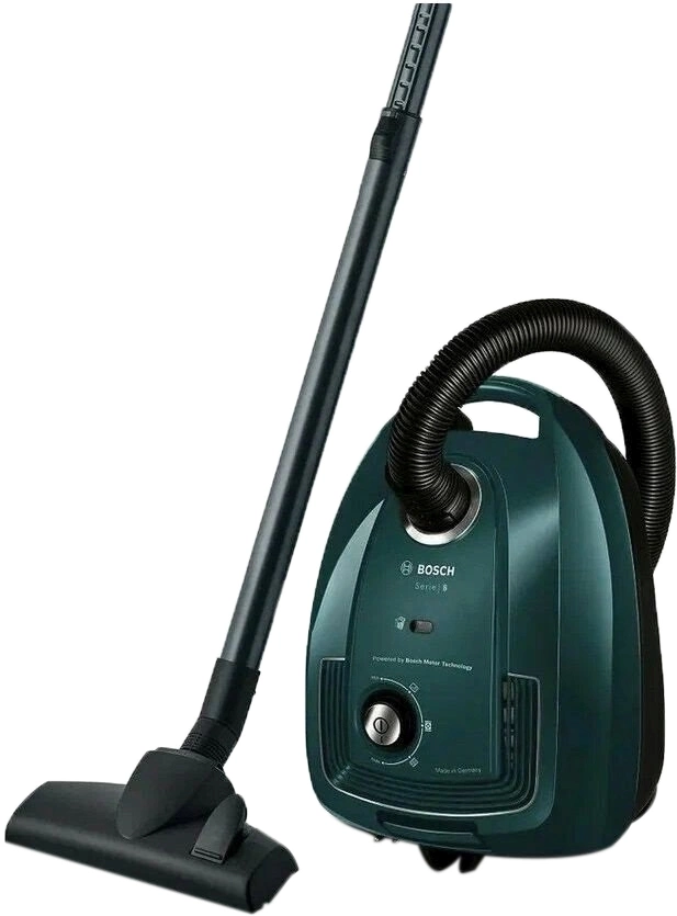 Пылесос Bosch BGL38WBU3H 1700Вт темно-зеленый/черный