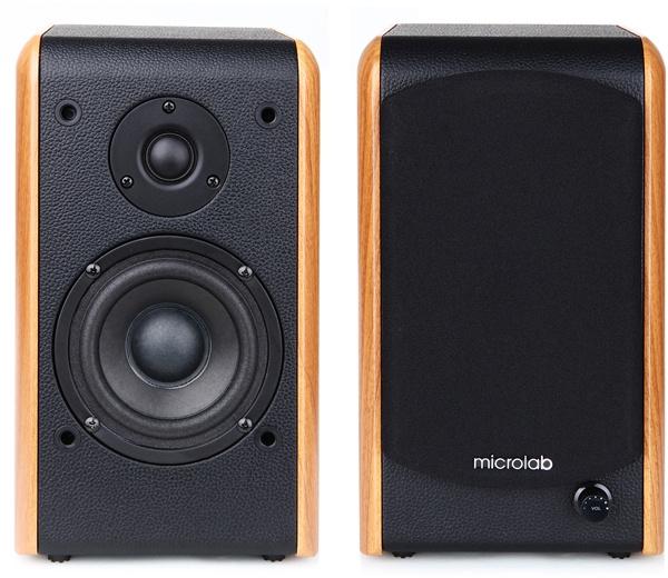 Колонки Microlab B77BT 2.0 св.коричневый/черный 64Вт BT