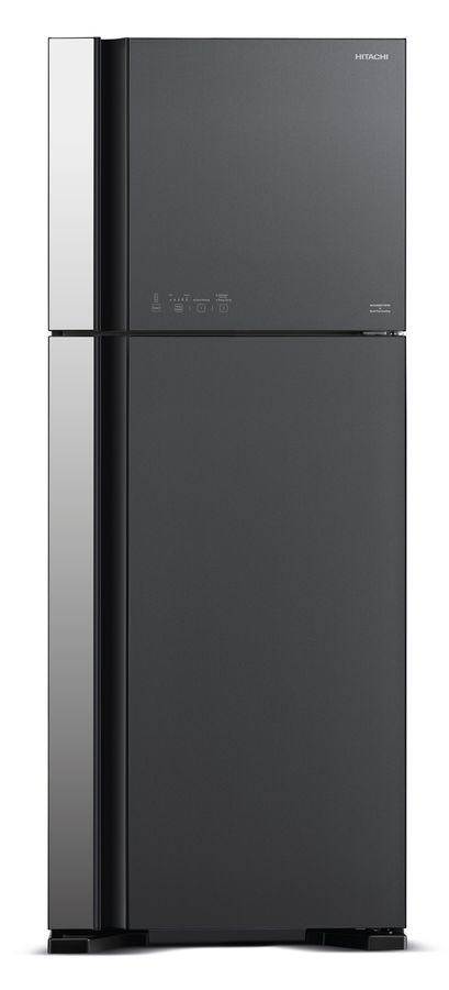 Холодильник Hitachi HRTN7489DF GGRCS 2-хкамерн. серый стекло инвертер
