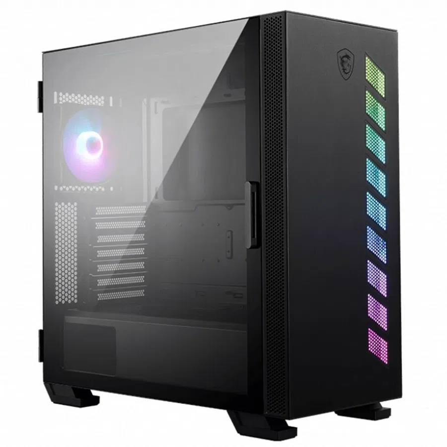 Корпус MSI MAG VAMPIRIC 300R черный без БП E-ATX 6x120mm 5x140mm 2xUSB3.0 audio bott PSU