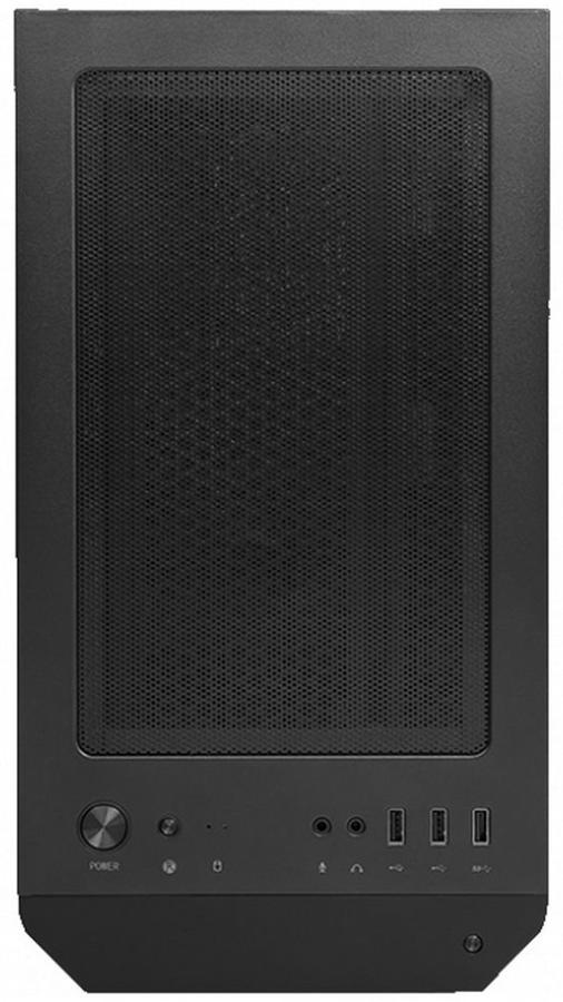 Корпус MSI MAG FORGE M100R черный без БП mATX 2x120mm 2xUSB2.0 1xUSB3.0 audio bott PSU