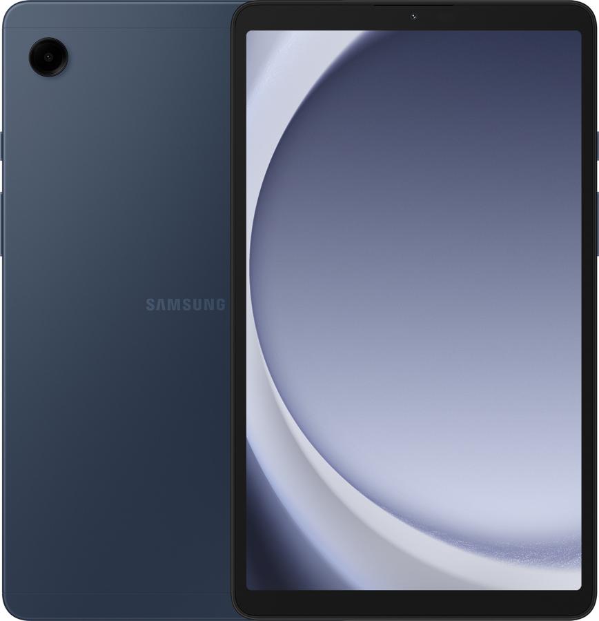 Планшет Samsung Galaxy Tab A9 SM-X115 G99 (2.2) 8C RAM4Gb ROM64Gb 8.7" LCD 1340x800 3G 4G Android 13 темно-синий 8Mpix 2Mpix BT GPS WiFi Touch microSD 1Tb 5100mAh 7hr