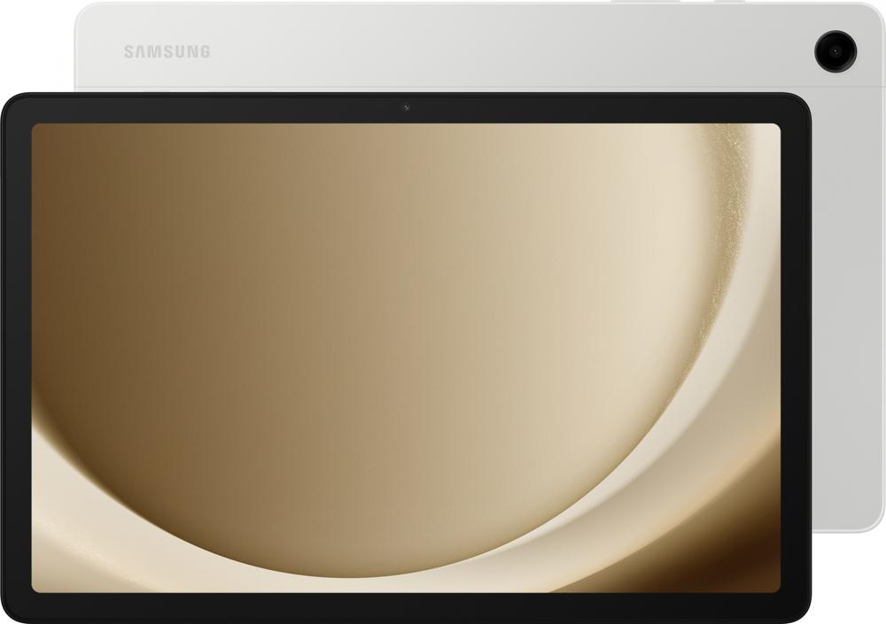 Планшет Samsung Galaxy Tab A9+ SM-X210 695 (2.2) 8C RAM4Gb ROM64Gb 11" LCD 1920x1200 Android 13 серебристый 8Mpix 5Mpix BT WiFi Touch microSD 1Tb 7040mAh 7hr