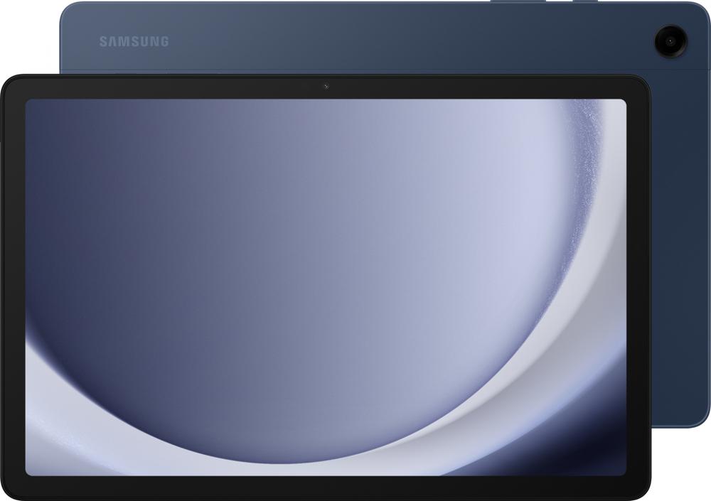 Планшет Samsung Galaxy Tab A9+ SM-X216B 695 (2.2) 8C RAM8Gb ROM128Gb 11" LCD 1920x1200 3G 4G ДА Android 13 темно-синий 8Mpix 5Mpix BT GPS WiFi Touch microSD 1Tb 7040mAh 7hr