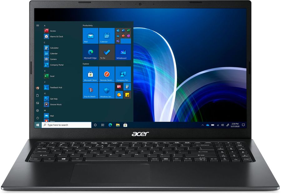 Ноутбук Acer Extensa 15 EX215-54 Core i3 1115G4 8Gb SSD256Gb Intel UHD Graphics 15.6" IPS FHD (1920x1080) Windows 11 Home black WiFi BT Cam (NX.EGJEP.00G)