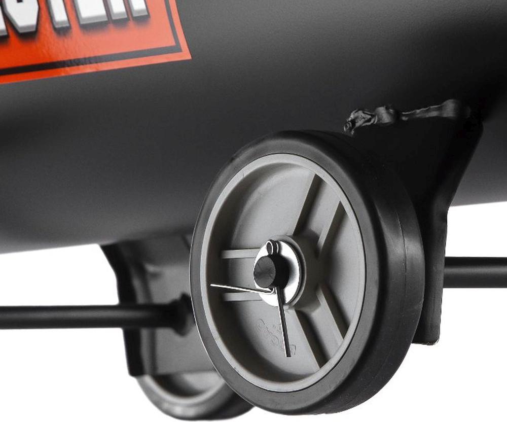 Компрессор поршневой Wester WBK2200/100PRO масляный 340л/мин 100л 2200Вт черный/красный