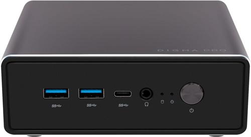 Неттоп Digma Pro Minimax U1 i3 1220P (1.5) 16Gb SSD512Gb UHDG Windows 11 Professional GbitEth WiFi BT 60W темно-серый/черный (DPP3-ADXW01)