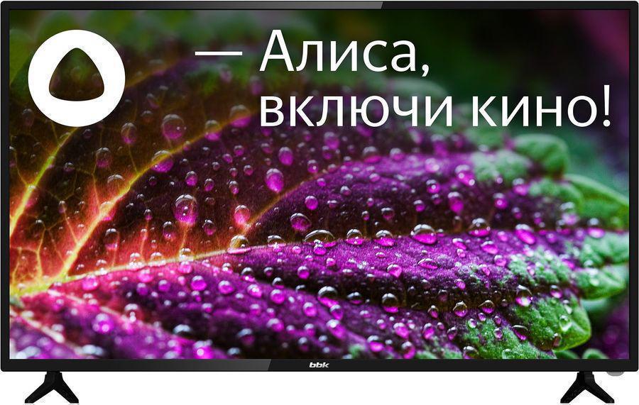 Телевизор LED BBK 42.5" 43LEX-9201/FTS2C (B) Яндекс.ТВ черный FULL HD 60Hz DVB-T2 DVB-C DVB-S2 USB WiFi Smart TV