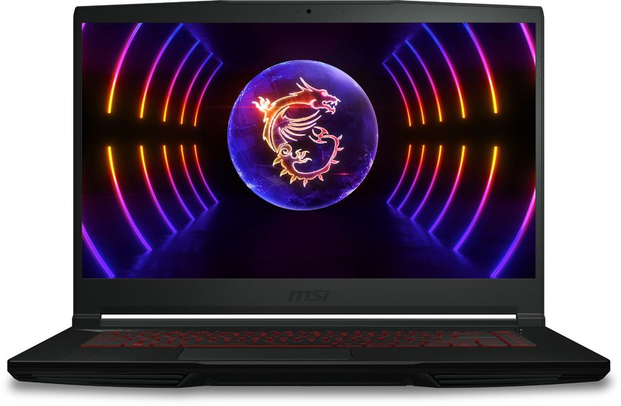 Ноутбук MSI GF63 Thin 12UCX-1048XRU Core i5 12450H 8Gb SSD256Gb NVIDIA GeForce RTX 2050 4Gb 15.6" IPS FHD (1920x1080) FreeDOS black WiFi BT Cam (9S7-16R821-1048)