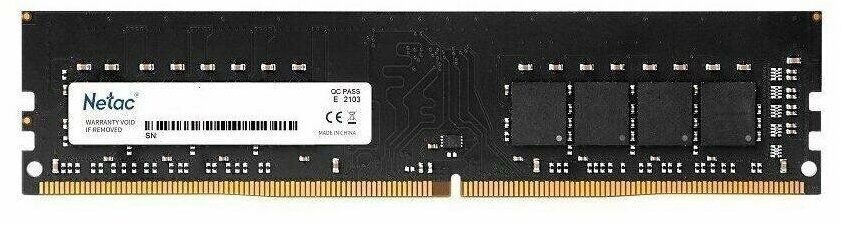 Память DDR4 8GB 3200MHz Netac NTBSD4P32SP-08J Basic RTL PC4-25600 CL22 DIMM 288-pin 1.2В single rank Ret