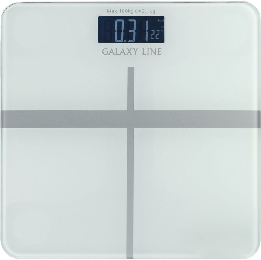Весы напольные электронные Galaxy Line GL 4808 макс.180кг белый