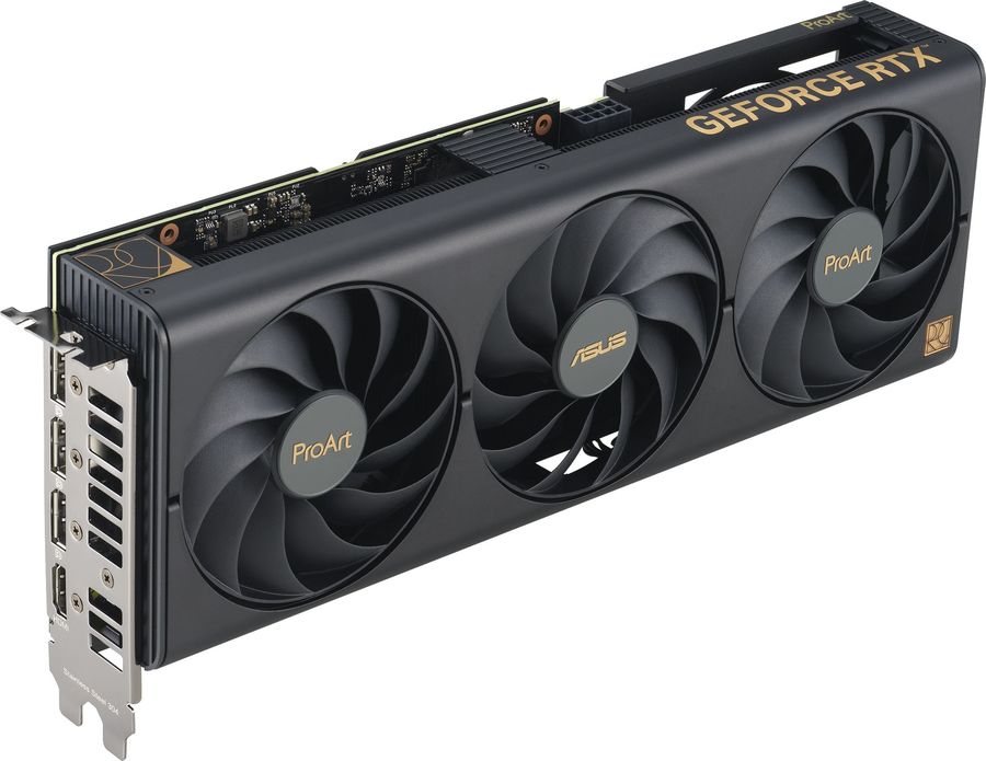 Видеокарта Asus PCI-E 4.0 PROART-RTX4060TI-16G NVIDIA GeForce RTX 4060TI 16Gb 128bit GDDR6 2550/18000 HDMIx1 DPx3 HDCP Ret