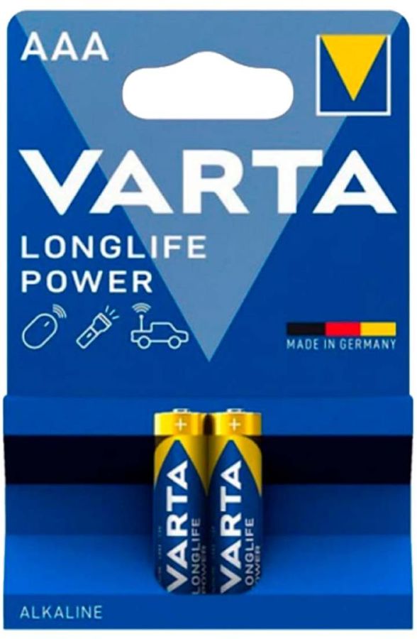 Батарея Varta Longlife power High Energy Alkaline LR03 AAA (2шт)