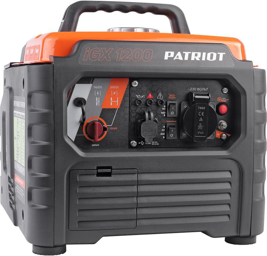 Генератор Patriot iGX 1200 1.2кВт