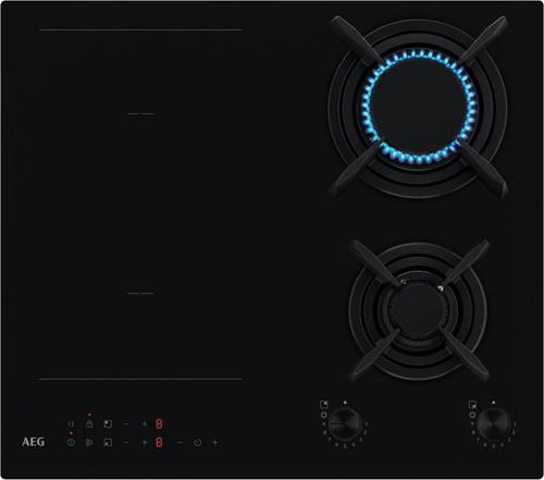 Газовая варочная поверхность AEG HDB64623NB черный