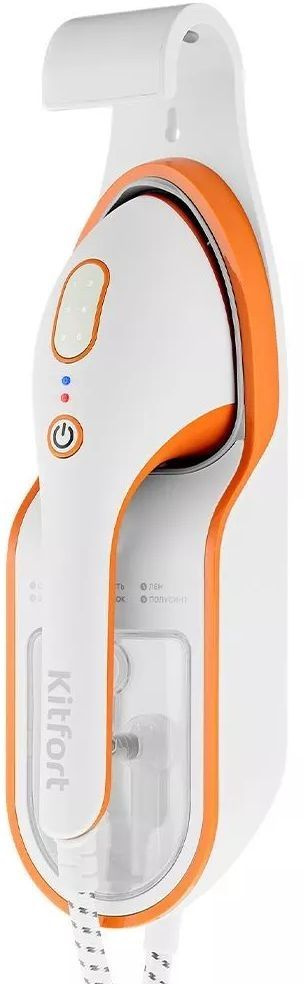 Отпариватель ручной Kitfort КТ-9130-2 1500Вт белый/оранжевый