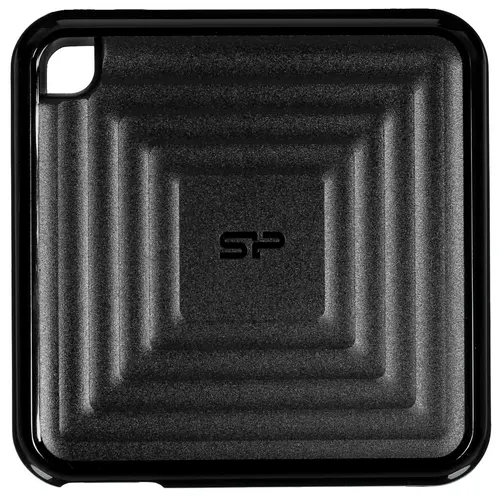 Накопитель SSD Silicon Power USB-C 4TB SP040TBPSDPC60CK PC60 1.8" черный