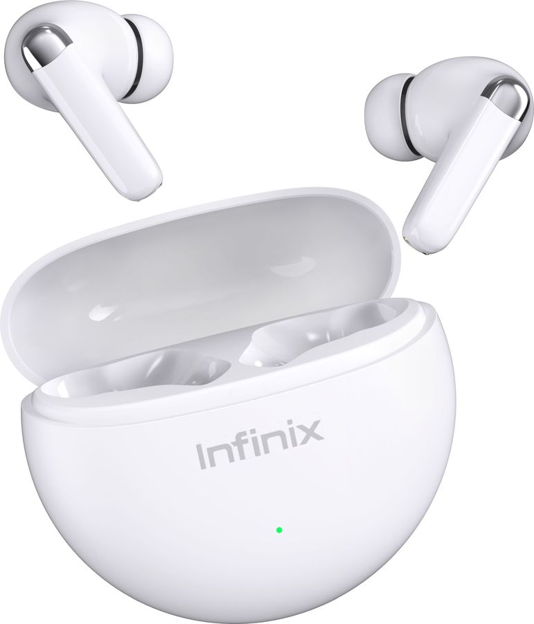 Гарнитура внутриканальные Infinix XBuds XE26 белый беспроводные bluetooth в ушной раковине (10311752)