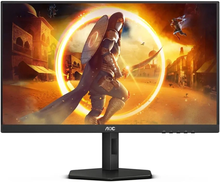 Монитор AOC 27" Q27G4X черный IPS LED 0.5ms 16:9 HDMI матовая HAS Piv 450cd 178гр/178гр 2560x1440 180Hz G-Sync FreeSync Premium DP Quad 2K (1440p) 5.29кг