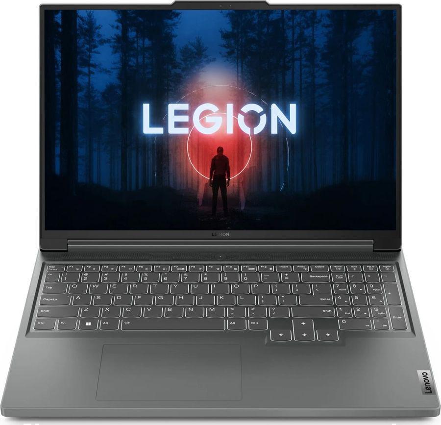 Ноутбук Lenovo Legion Slim 5 16IRH8 Core i5 13420H 16Gb SSD512Gb NVIDIA GeForce RTX 3050 6Gb 16" IPS WUXGA (1920x1200) noOS grey WiFi BT Cam (82YA00DMLK)