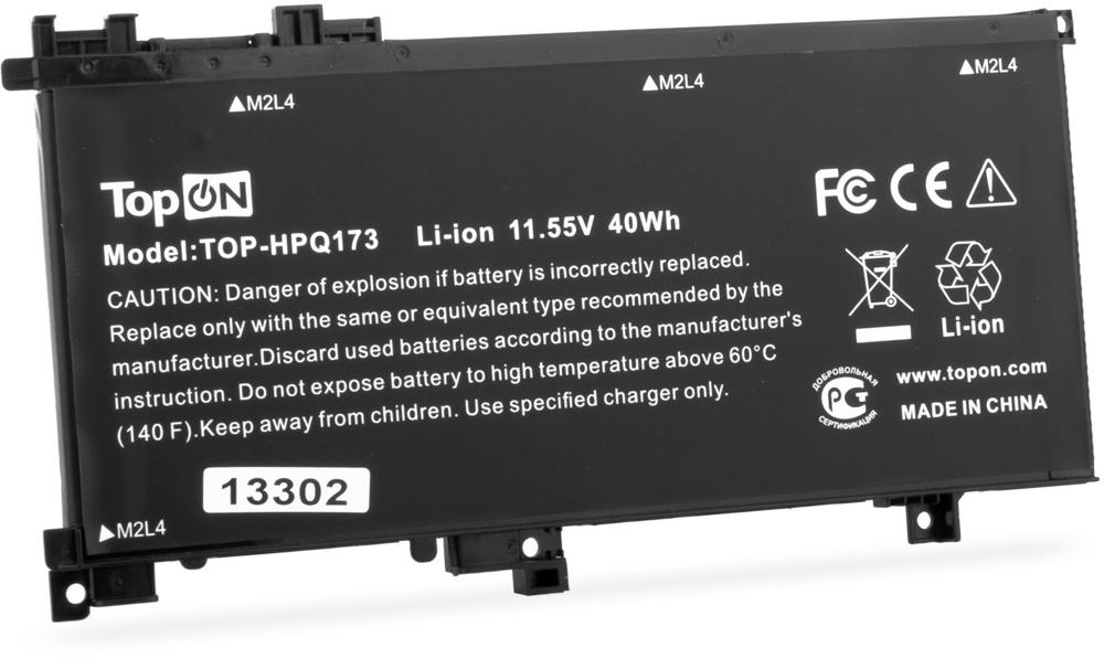 Батарея для ноутбука TopON TOP-HPQ173 11.55V 3500mAh литиево-ионная (103297)