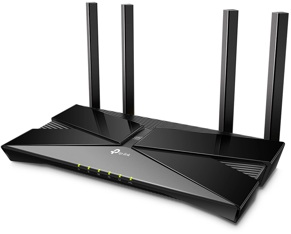 Роутер беспроводной TP-Link Archer AX3000 AX3000 10/100/1000BASE-TX черный