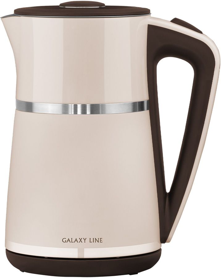 Чайник электрический Galaxy Line GL 0339 1.7л. 2200Вт бежевый корпус: металл/пластик (ГЛ0339ЛБЕЖ)