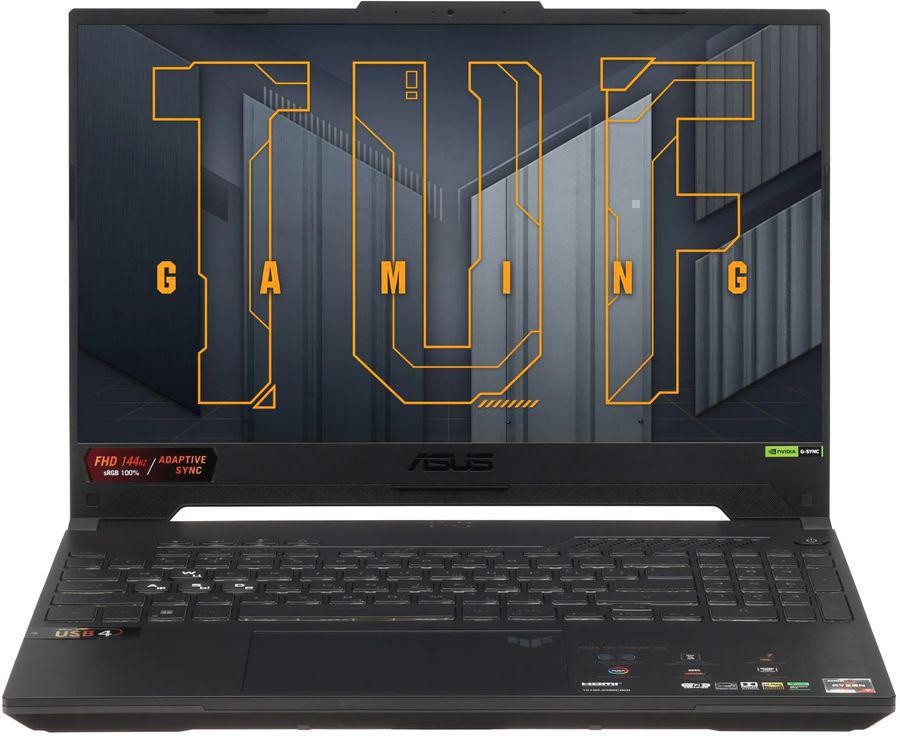 Ноутбук Asus TUF Gaming A15 FA507XI-HQ094W Ryzen 9 7940HS 16Gb SSD512Gb NVIDIA GeForce RTX4070 8Gb 15.6" IPS WQHD (2560x1440) Windows 11 Home grey WiFi BT Cam (90NR0FF5-M006F0)