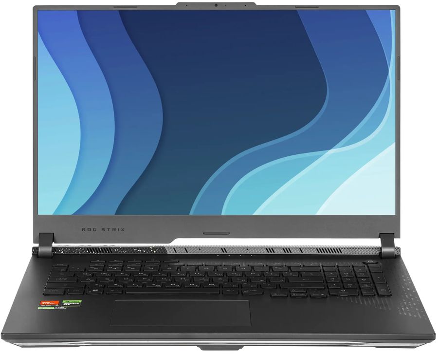 Ноутбук Asus ROG Strix G17 G713PI-LL092 Ryzen 9 7845HX 32Gb SSD1Tb NVIDIA GeForce RTX4070 8Gb 17.3" IPS WQHD (2560x1440) noOS grey WiFi BT Cam (90NR0GG4-M007L0)