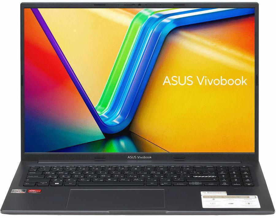 Ноутбук Asus VivoBook 16X M3604YA-MB176 Ryzen 5 7530U 16Gb SSD512Gb AMD Radeon 16" IPS WUXGA (1920x1200) noOS black WiFi BT Cam (90NB11A1-M007B0)