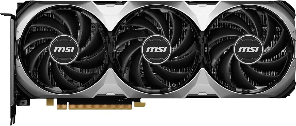 Видеокарта MSI PCI-E 4.0 RTX 4060 Ti VENTUS 3X 16G NVIDIA GeForce RTX 4060TI 16Gb 128bit GDDR6 2535/18000 HDMIx1 DPx3 HDCP Ret