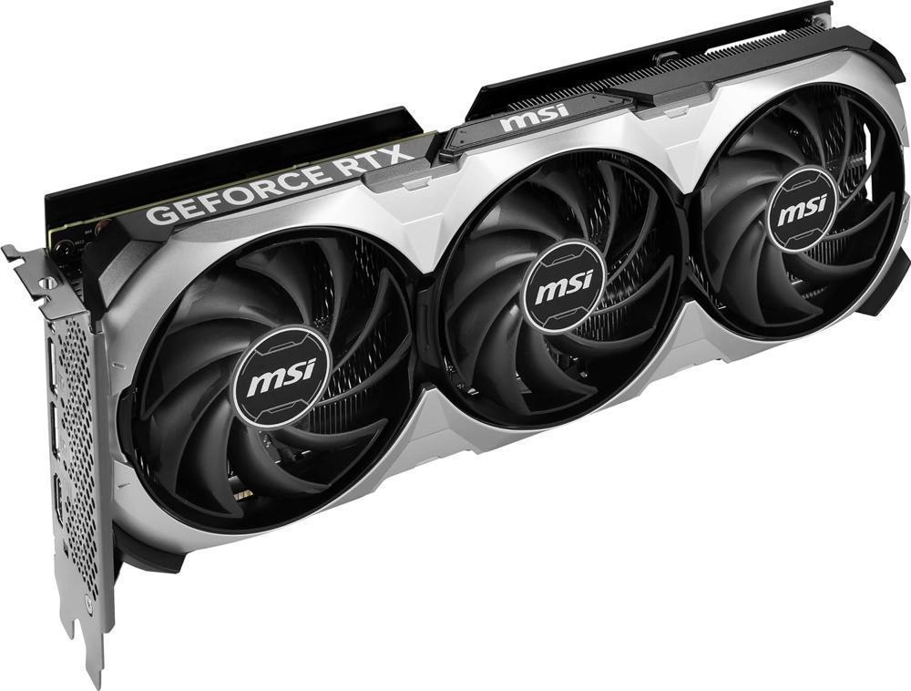 Видеокарта MSI PCI-E 4.0 RTX 4060 Ti VENTUS 3X 16G NVIDIA GeForce RTX 4060TI 16Gb 128bit GDDR6 2535/18000 HDMIx1 DPx3 HDCP Ret