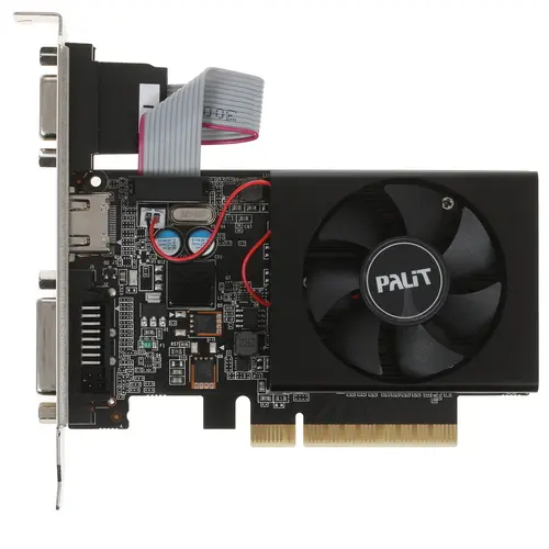 Видеокарта Palit PCI-E PA-GT710-2GD3H NVIDIA GeForce GT 710 2Gb 64bit DDR3 954/1600 DVIx1 HDMIx1 CRTx1 HDCP Ret