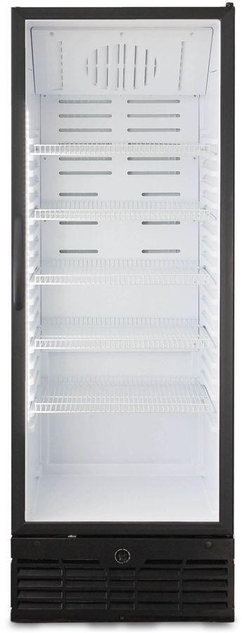 Холодильная витрина Бирюса Б-B461RN 1-нокамерн. черный глянц.