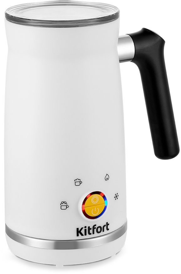 Капучинатор Kitfort КТ-7163 стационар. 300мл белый