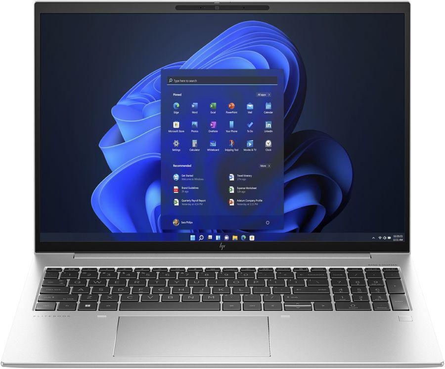 Ноутбук HP EliteBook 860 G10 Core i7 1355U 32Gb SSD1Tb Intel Iris Xe graphics 16" OLED 2.8K Windows 11 Professional 64 silver WiFi BT Cam (819F6EAR)