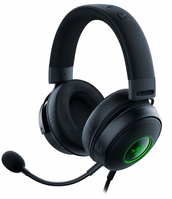 Наушники с микрофоном Razer Kraken V3 черный 1.2м мониторные оголовье (RZ04-03770200-R3M1)