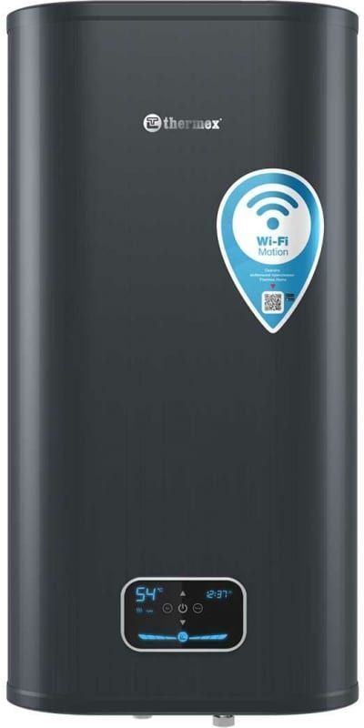 Водонагреватель Thermex ID 80 V (pro) Wi-Fi 2кВт 80л электрический настенный/черный