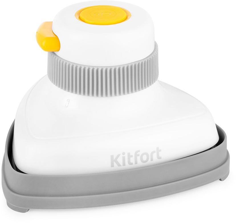 Отпариватель ручной Kitfort КТ-9131-1 800Вт белый/желтый