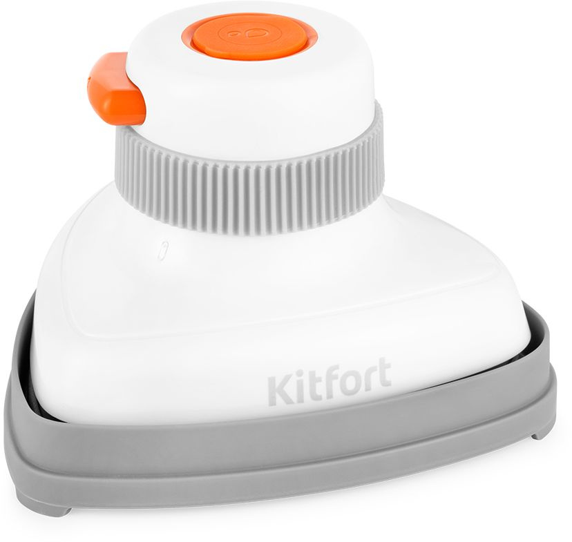 Отпариватель ручной Kitfort КТ-9131-2 800Вт белый/оранжевый